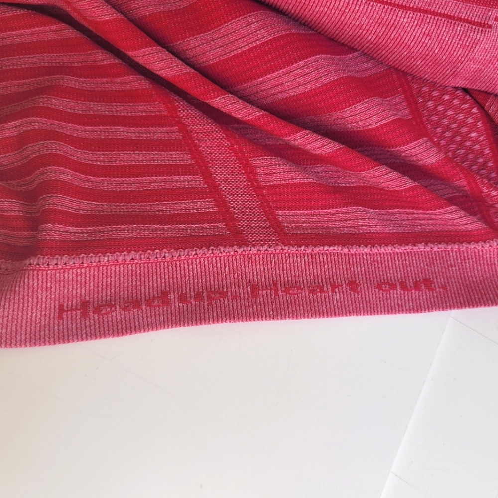 Lululemon Swiftly Tech Long Sleeve Crew In Heathered Berry Rumble W3M22S Size 6 - Picture 8 of 10